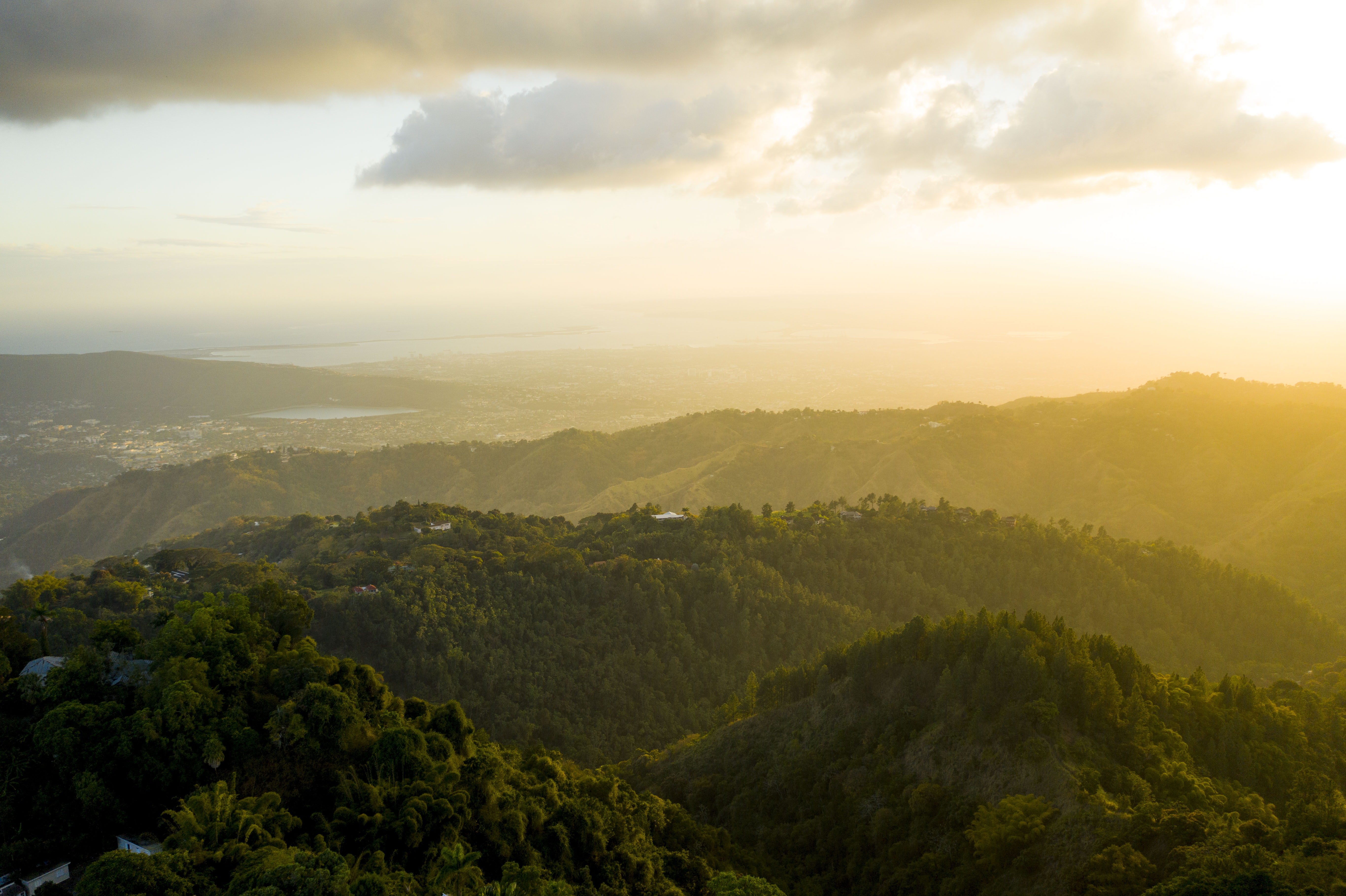 blue mountain view