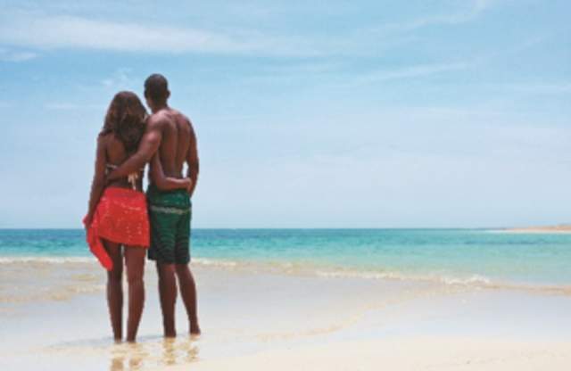 Couple on the Beach