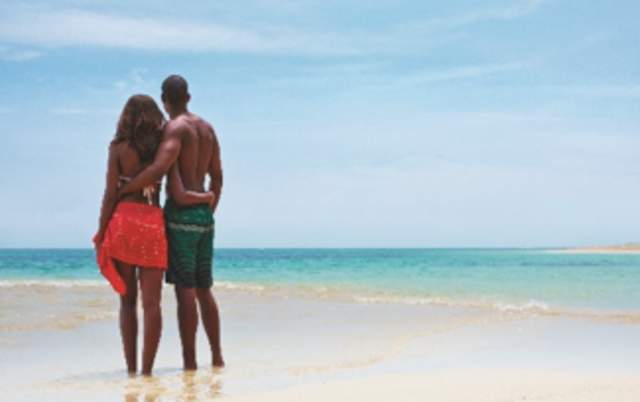 Couple on the Beach