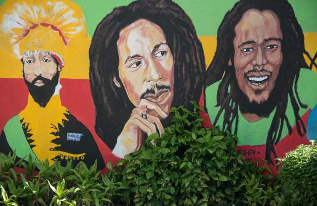 Bob Marley mural