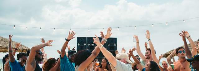 Beach Party Scene/Rebel Salute