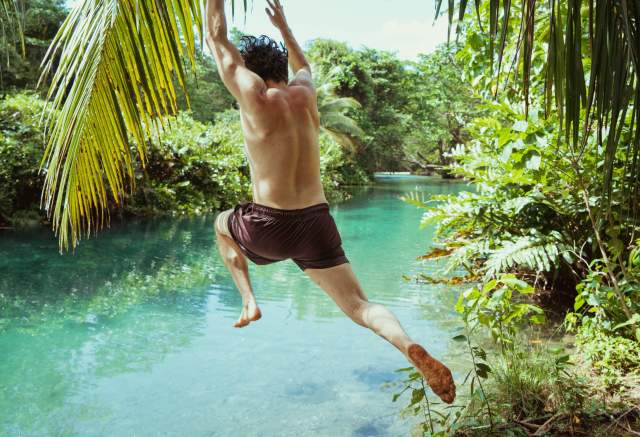 River jump