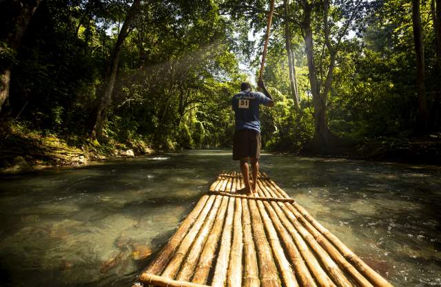 Martha Brae rafting