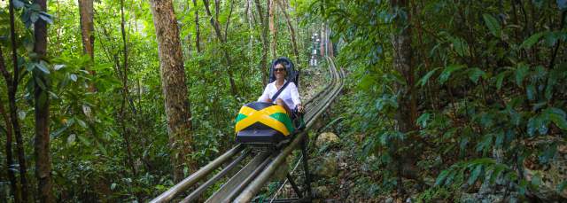 Image of Mystic Mountain bobsled