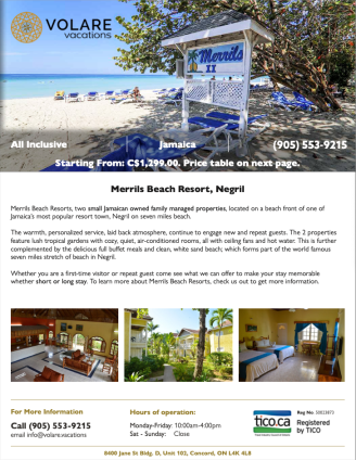 Specials - Merrils-Jamaica_Volare_Vacations